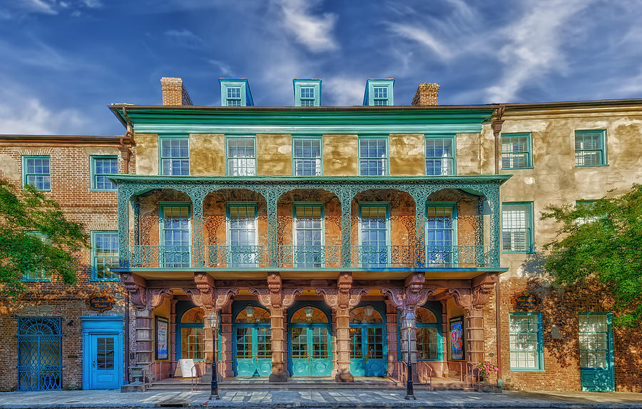 Dock Street Theatre - Charleston Photograph by Frank J Benz