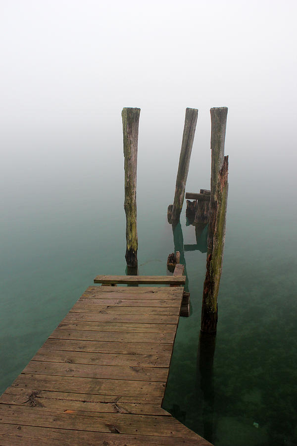 Dock to Nowhere 10 Photograph by Mary Bedy
