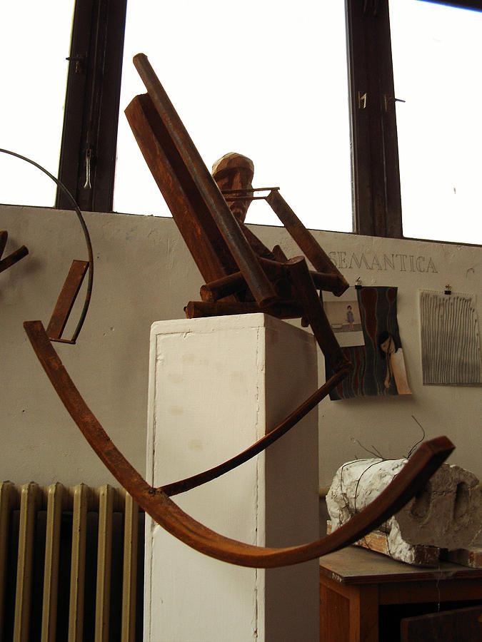 Dock Worker Sculpture by Nemanja Moraca