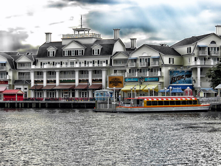 Docked at the Boardwalk Photograph by Thomas Woolworth
