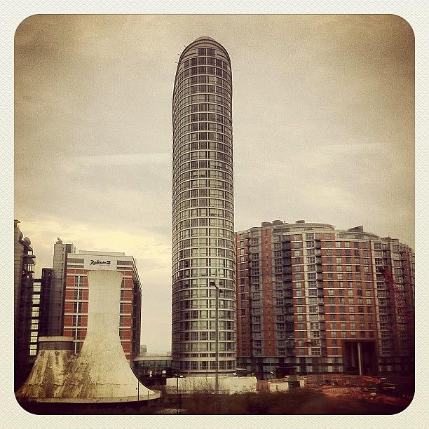 London Photograph - #docklands In #london by Paolo Margari