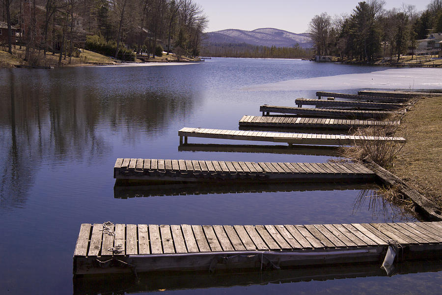 Docks Lake St Catherine Vt Photograph By Richard Clayton Fine Art