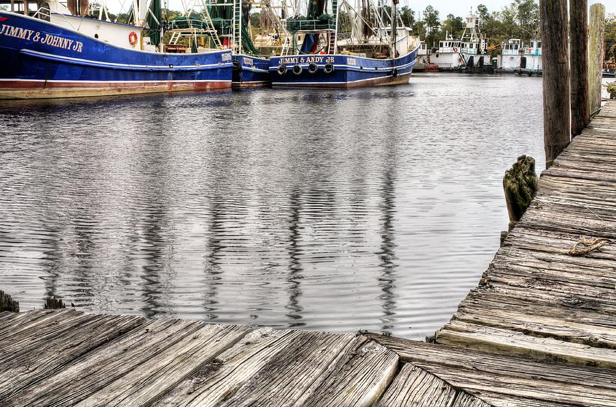 Docks of Bayou La Batre Photograph by JC Findley