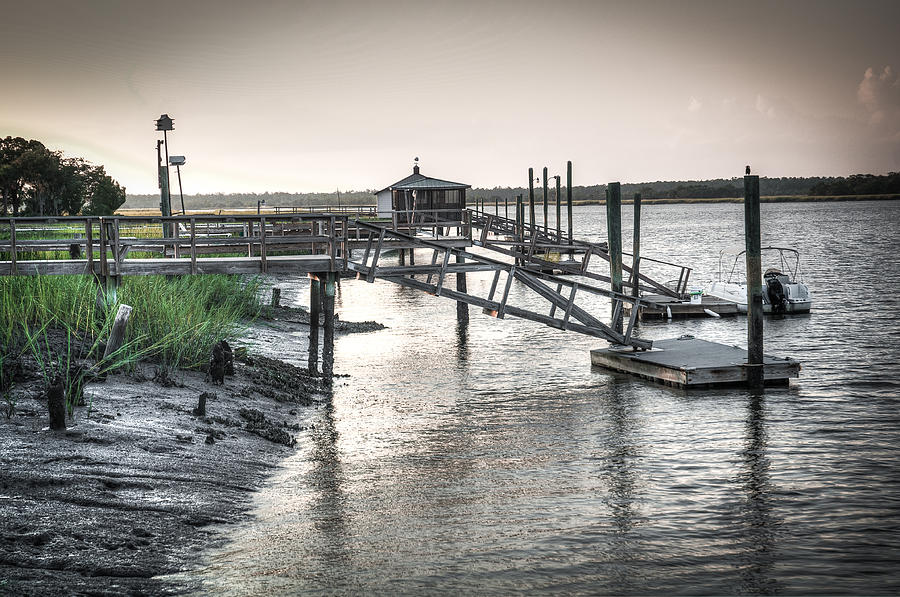 Docks of the Bull River Photograph by Scott Hansen