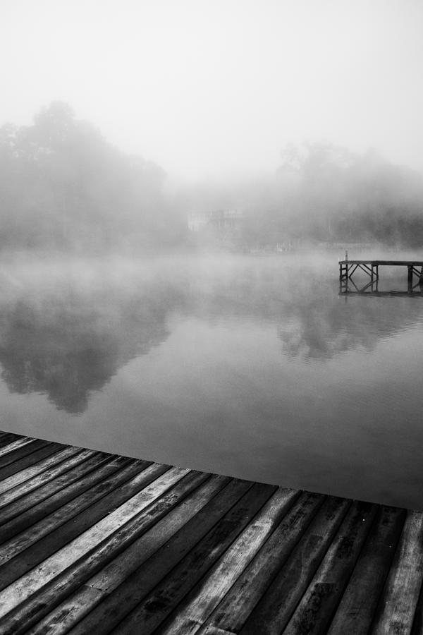 Unique Photograph - Docks on the Lake by Parker Cunningham