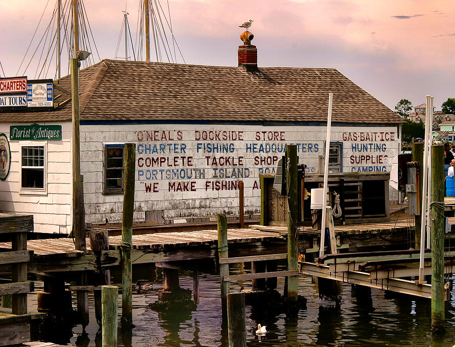 Dockside Store Photograph by Cindy Archbell