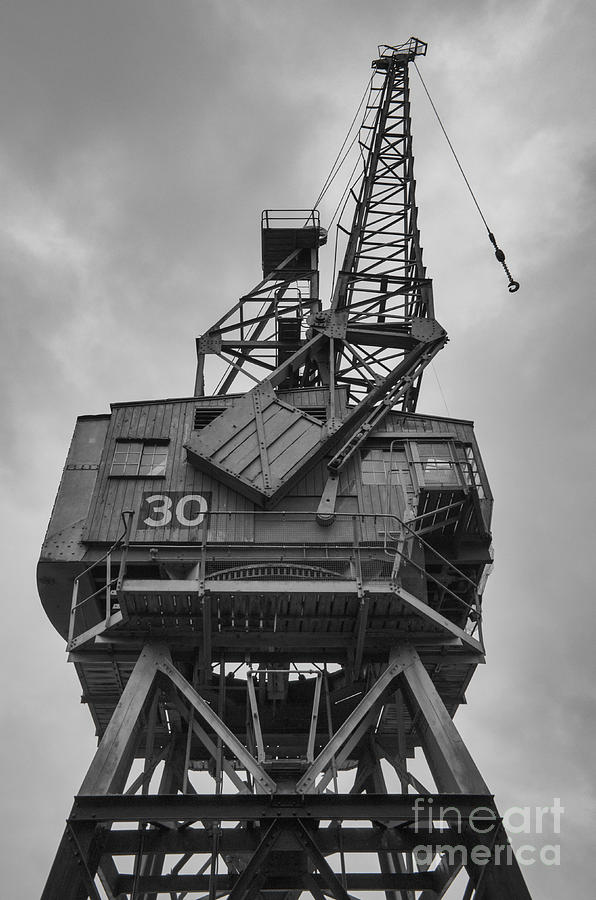Dockyard crane 30 Photograph by Steev Stamford