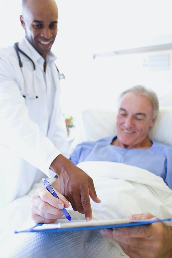 Doctor And Patient Photograph by Science Photo Library Doctor And Patient Photograph by Science Photo Library