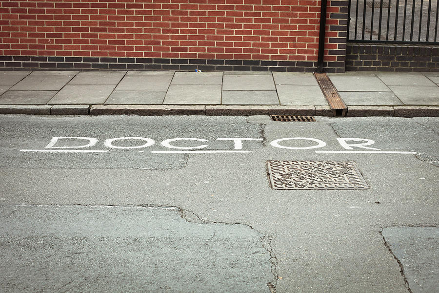 Space Photograph - Doctor parking space by Tom Gowanlock