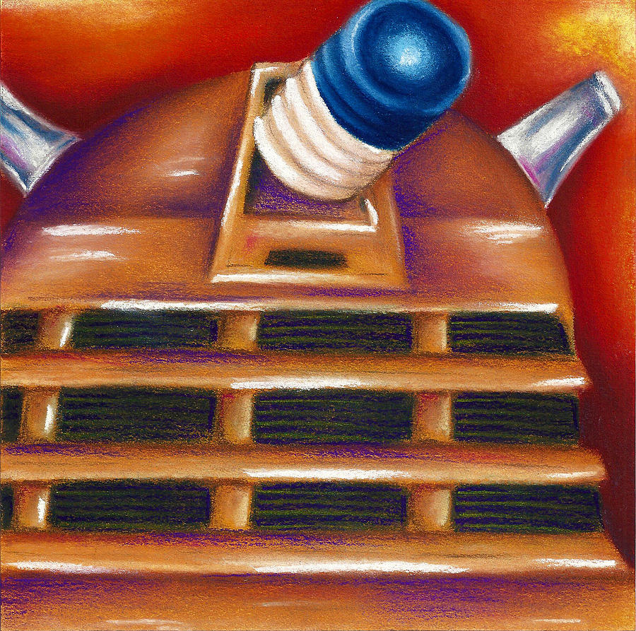 Dalek Drawing by Connie Mobley Medina