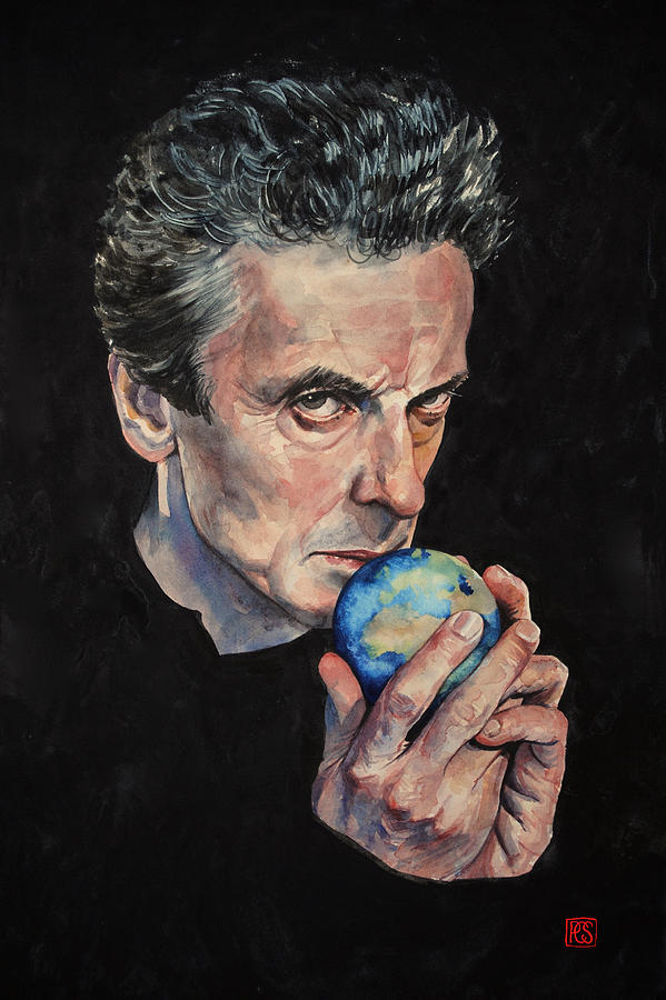 Space Painting - Doctor Who by Penny Crichton-Seager