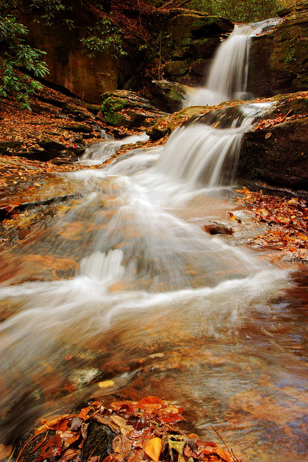 Dodd Creek Falls Photograph by Daniel Woodrum