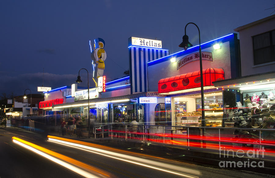 Dodecanese Boulevard At Night, Florida Photograph by Bill Bachmann Dodecanese Boulevard At Night, Florida Photograph by Bill Bachmann
