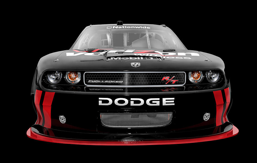 Car Digital Art - Dodge Challenger by Mike Shaw