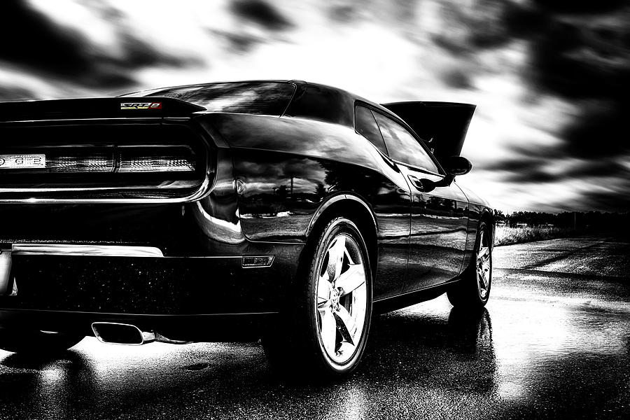 Dodge Challenger SRT in HDR Photograph by Michael White
