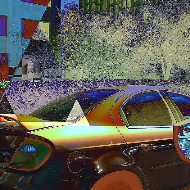 Car Photograph - Dodge Neon: 
#instagramhub #instacool by Jimmy Aldridge
