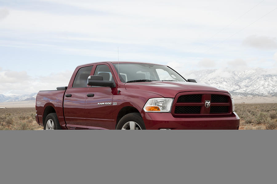 Dodge Ram 1500 Express Truck 2012 with Hemi Photograph by Duckycards