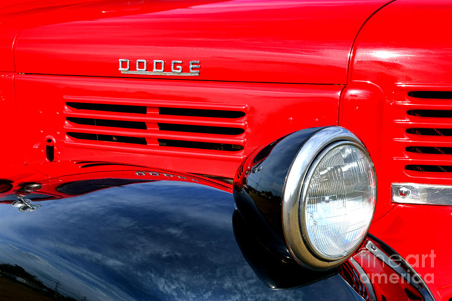 Dodge Truck Photograph by Olivier Le Queinec