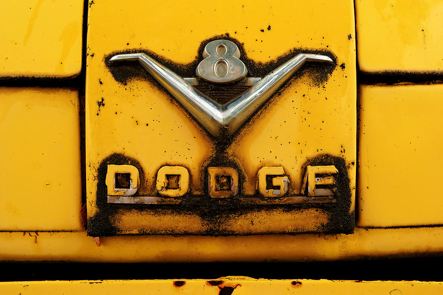 Dodge V8 Photograph by Daniel Woodrum