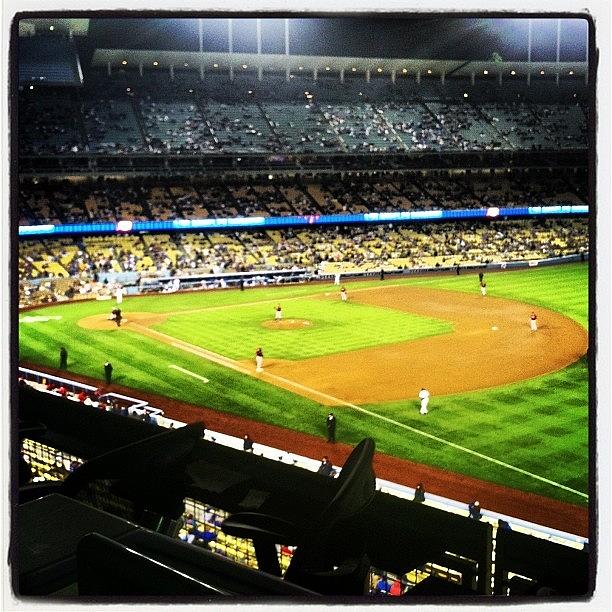 Saatchi Photograph - #dodger Game With The #ccw & #saatchi by Stacy C