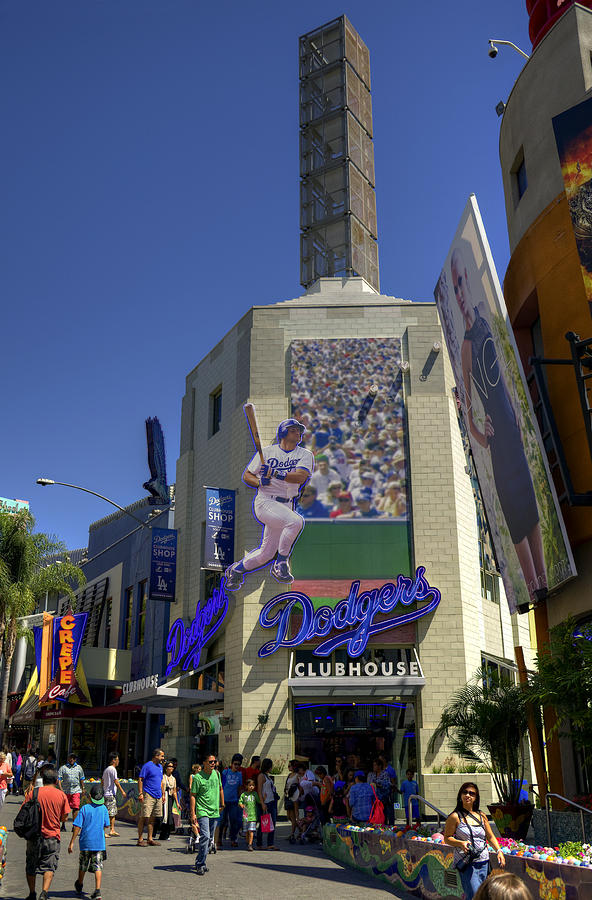 Dodgers Clubhouse Photograph by Ricky Barnard