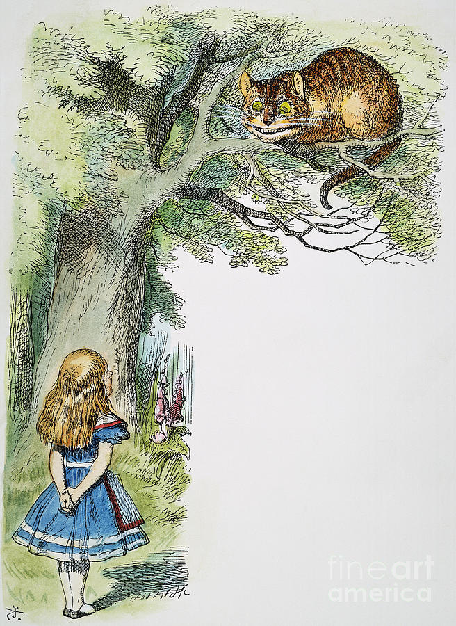 Fantasy Photograph - Alice, 1865 by Sir John Tenniel
