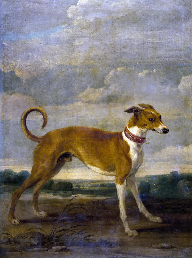 Dog Painting by Paul de Vos Dog Painting by Paul de Vos