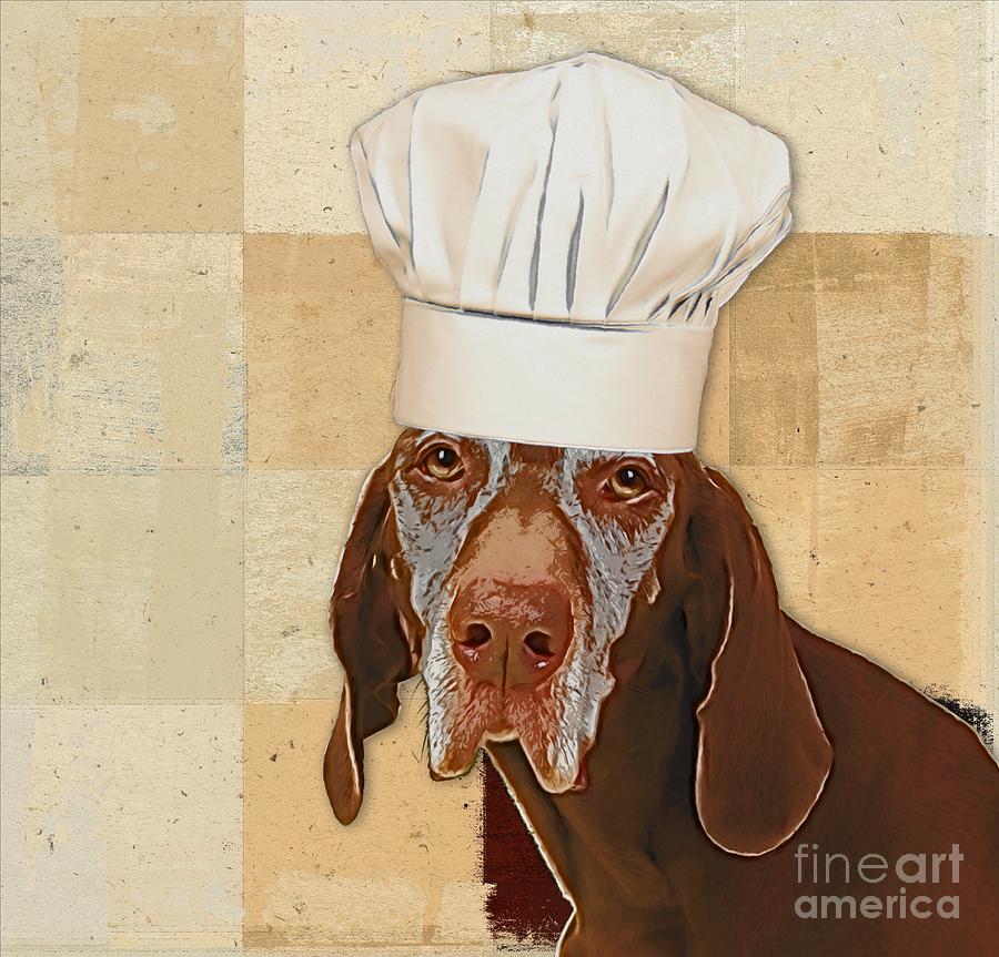 Dog Personalities 56 Chef Digital Art by Variance Collections