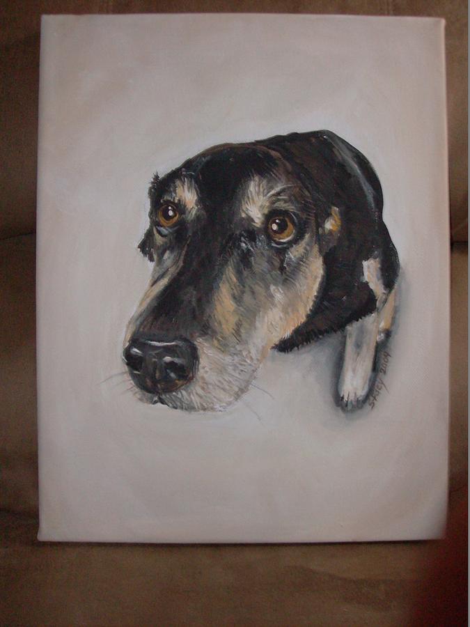 Dog Painting - Dog by Kirkner Stacy