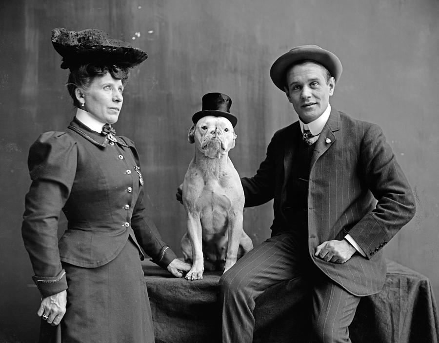Dog Trainers, C1900 Photograph by Granger | Fine Art America