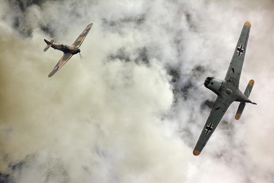Dogfight Photograph by Jason Green