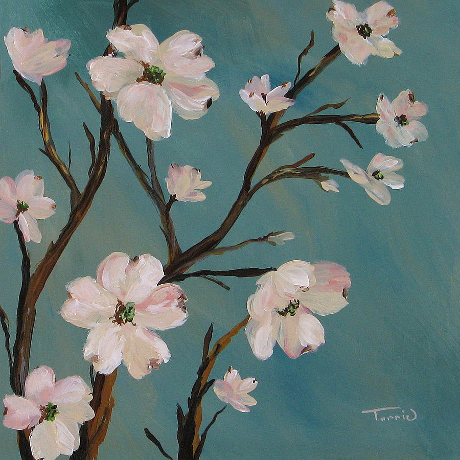 Dogwood Painting by Torrie Smiley