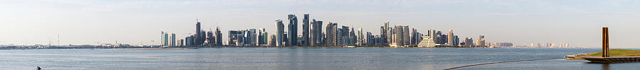 Doha Business District Skyline Photograph by Ulrich Münstermann