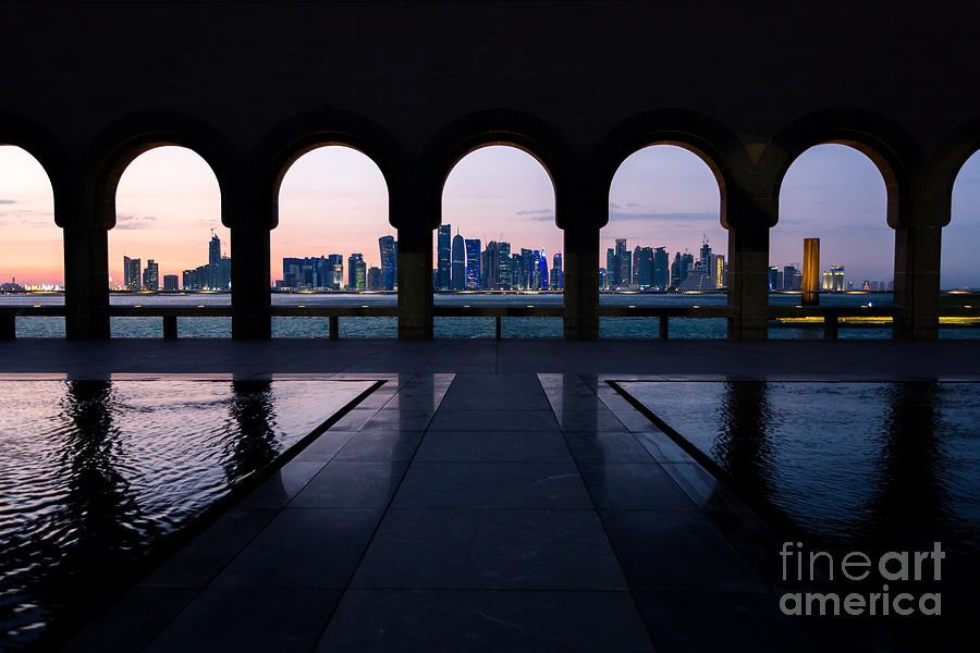 Doha cityscape - Qatar Photograph by Matteo Colombo