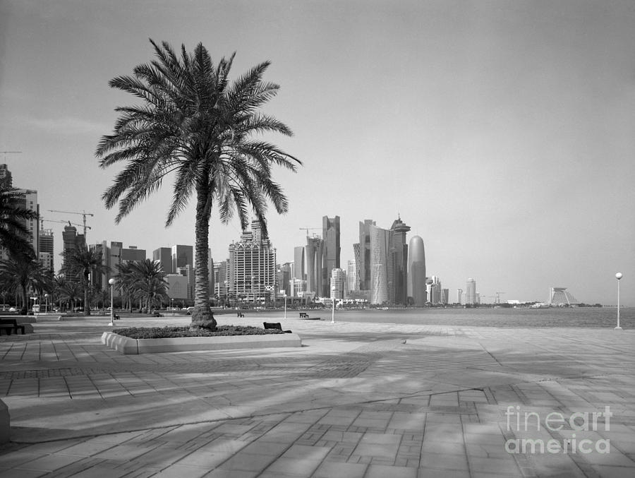Doha Corniche April 2013 Photograph by Paul Cowan