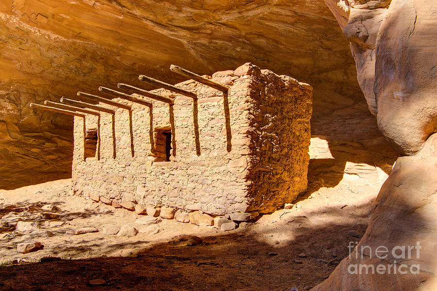 Doll House Anasazi Ruin - Utah Photograph by Gary Whitton