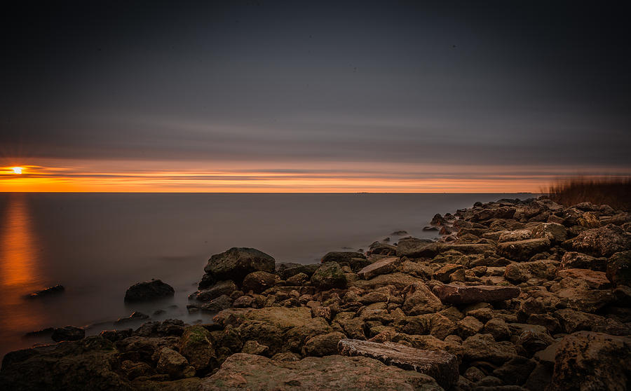 Sunset Photograph - Dollar Point by Allen Biedrzycki
