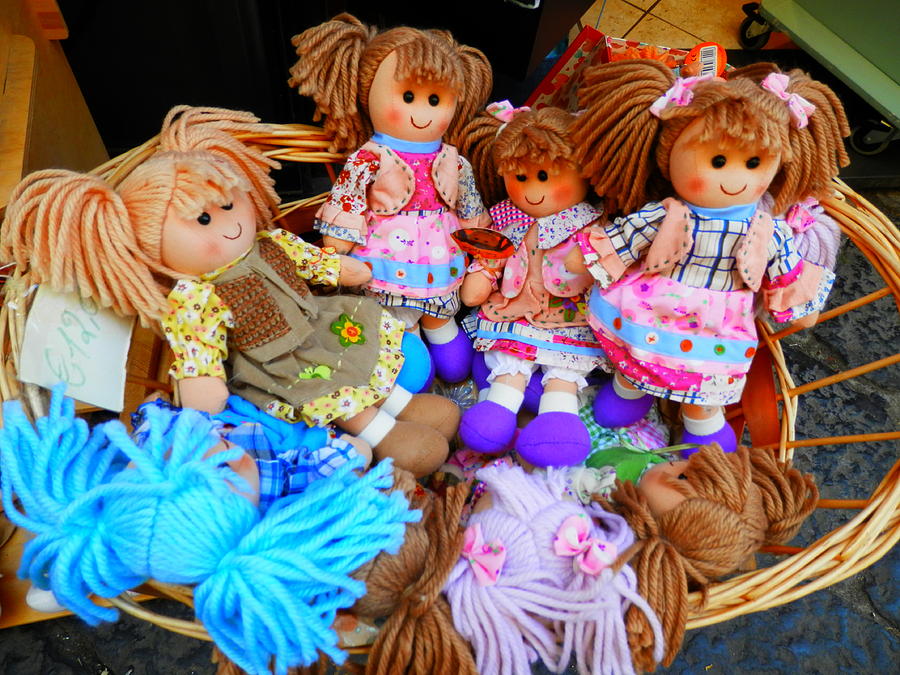 Dolls for Sale 1 Photograph by Pema Hou