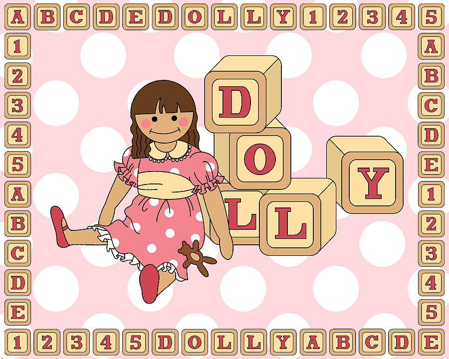 Dolly Digital Art by Alison Stein