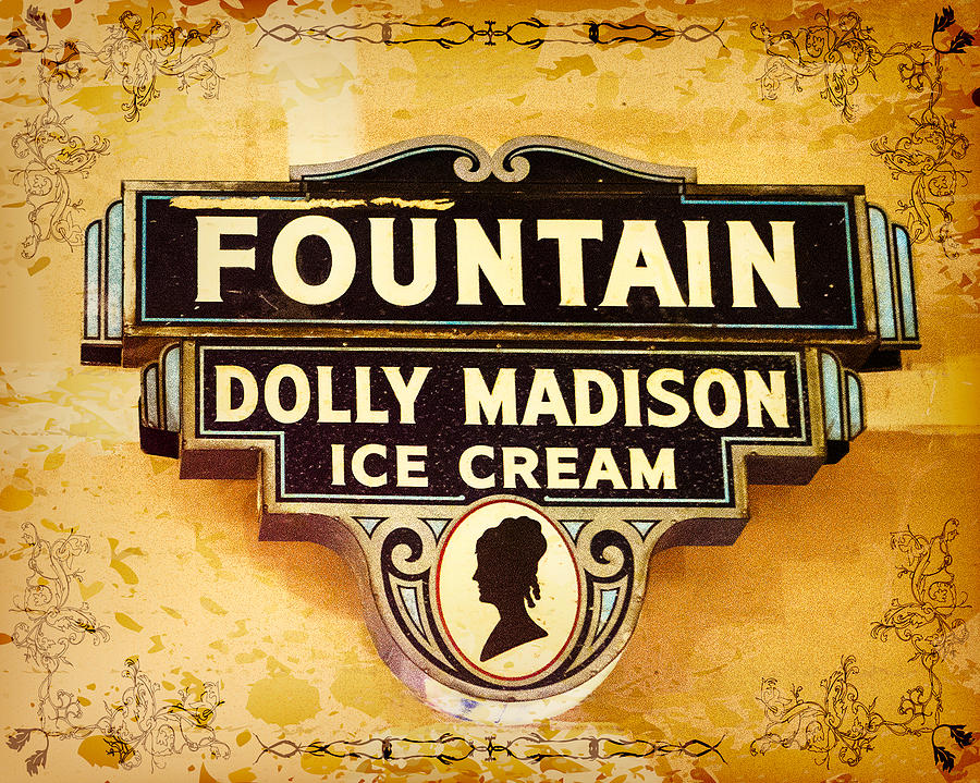 Dolly Madison Ice Cream Sign Photograph by Robert FERD Frank