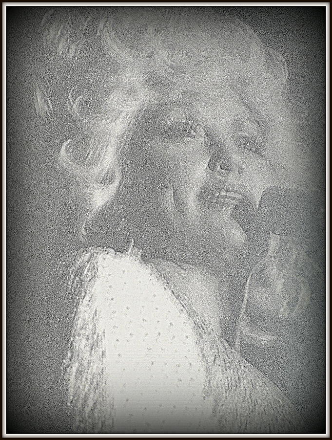 Dolly Parton Photograph - Dolly Parton by Kay Novy