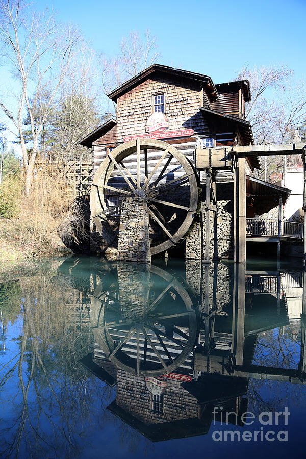 Dolly Wood Water Mill Photograph