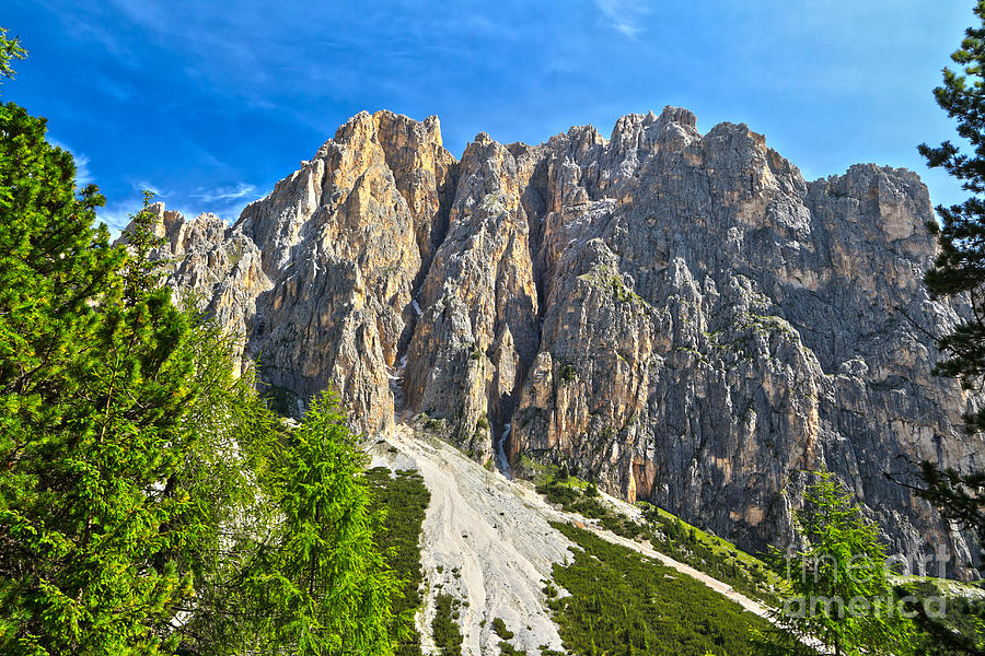 Dolomites - Catinaccio mount Photograph by Antonio Scarpi