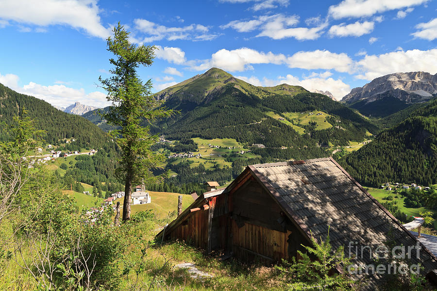 Dolomites - Cordevole valley Photograph by Antonio Scarpi