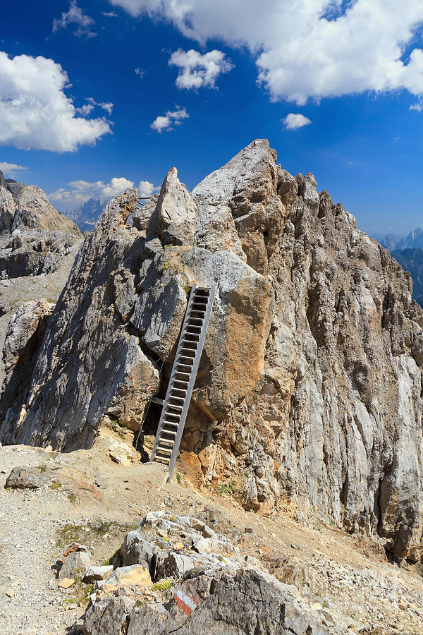 Dolomites - Costabella peak Photograph by Antonio Scarpi
