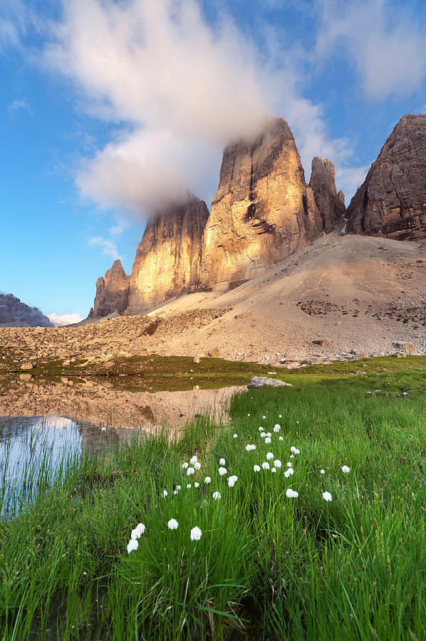 Dolomites At Sunset Photograph by Scacciamosche