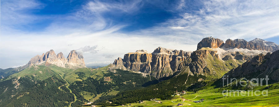 Dolomites Panorama Photograph