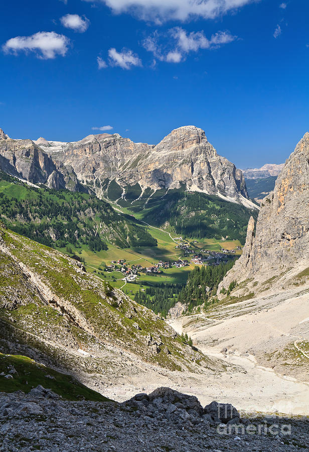Dolomiti - Colfosco in Badia Valley Photograph by Antonio Scarpi