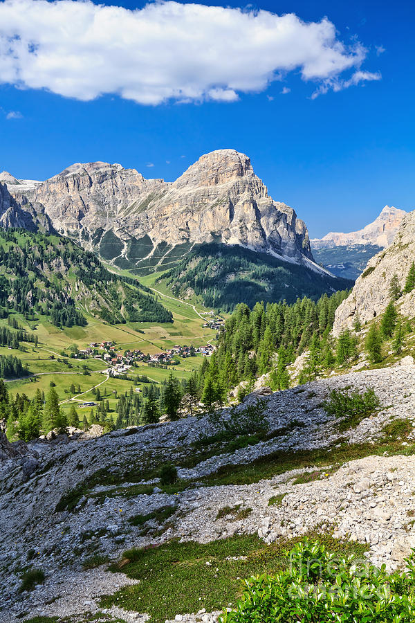 Dolomiti - high Badia Valley Photograph by Antonio Scarpi