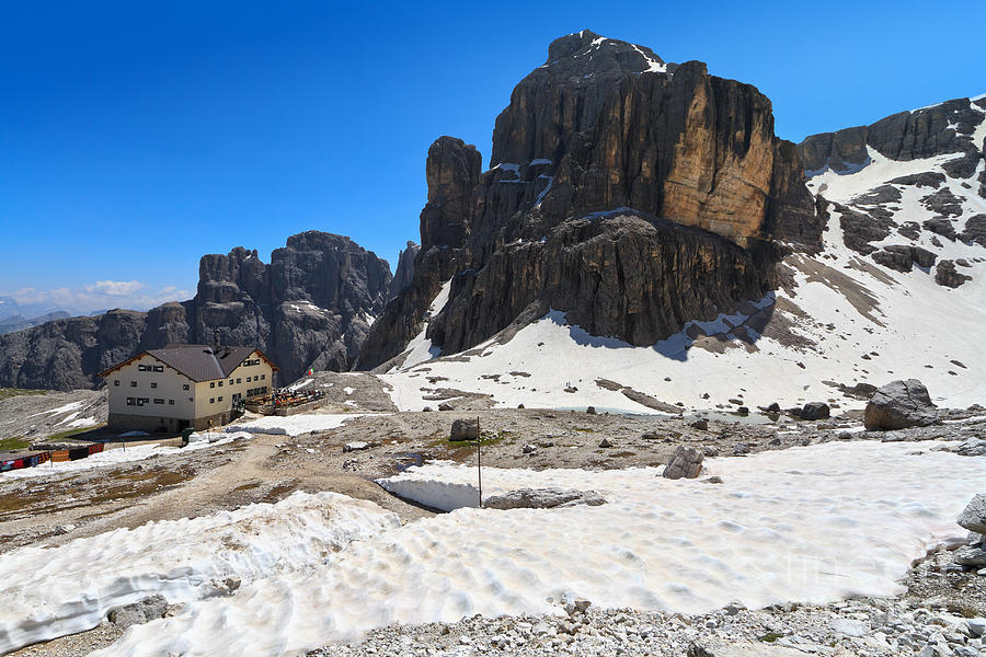 Dolomiti - Pisciadu peak Photograph by Antonio Scarpi